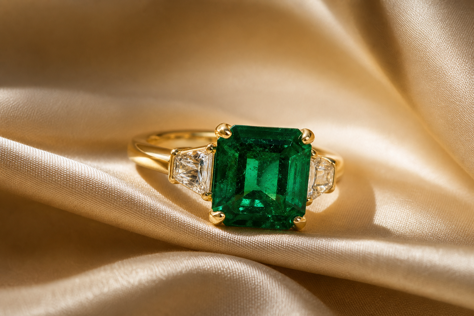 blue sandstone,bluesandstone - ETYGEM gold emerald ring