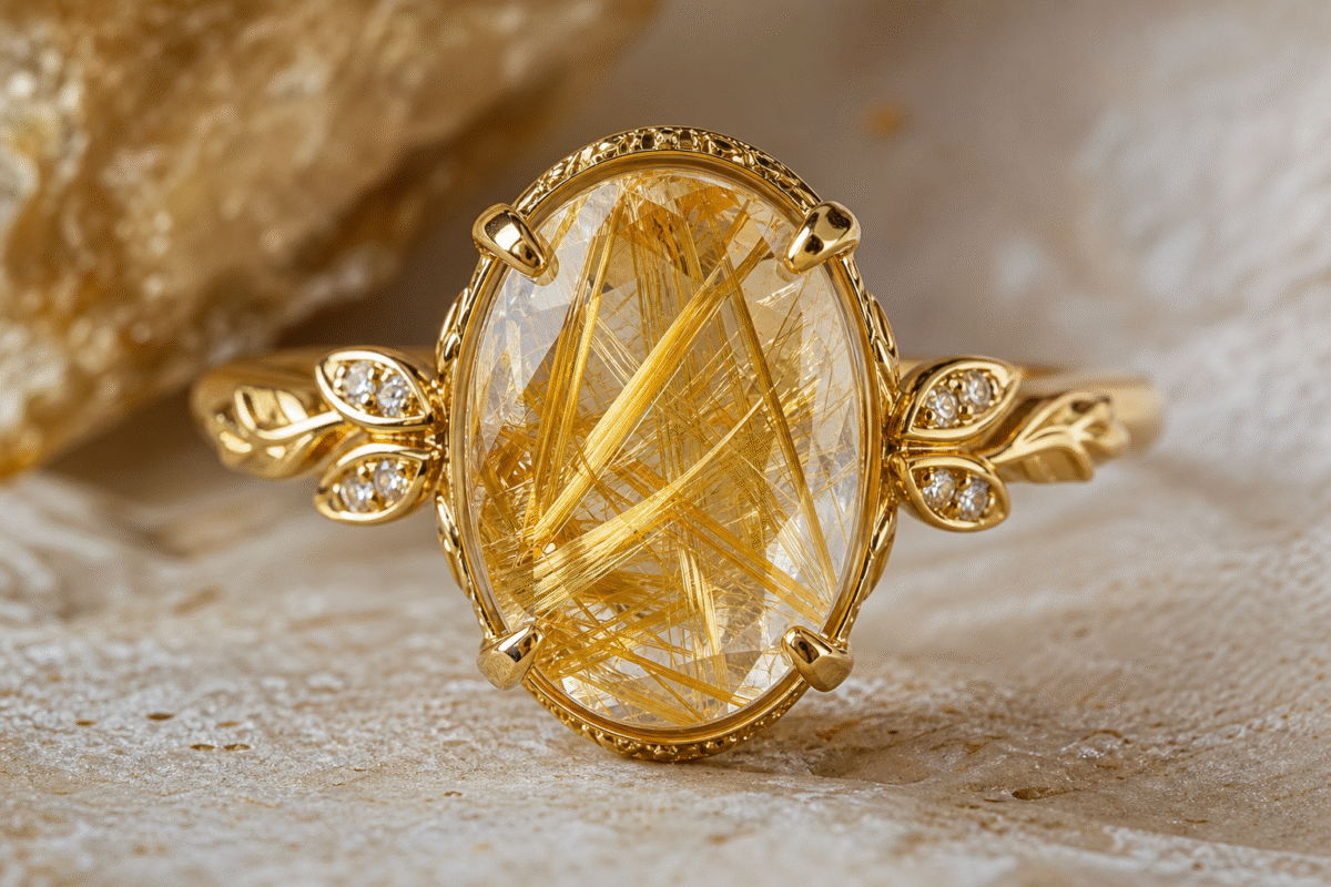 rutile quartz jewelry